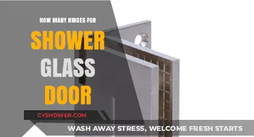Choosing the Right Number of Hinges for Your Shower Glass Door
