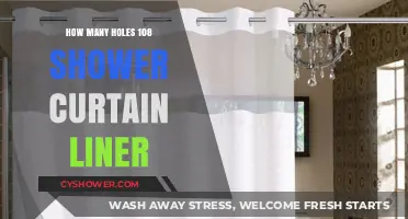 Understanding the Hole Count in a 108-Inch Shower Curtain Liner