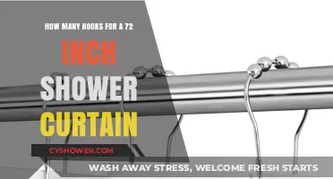 Choosing the Right Number of Hooks for a 72-Inch Shower Curtain