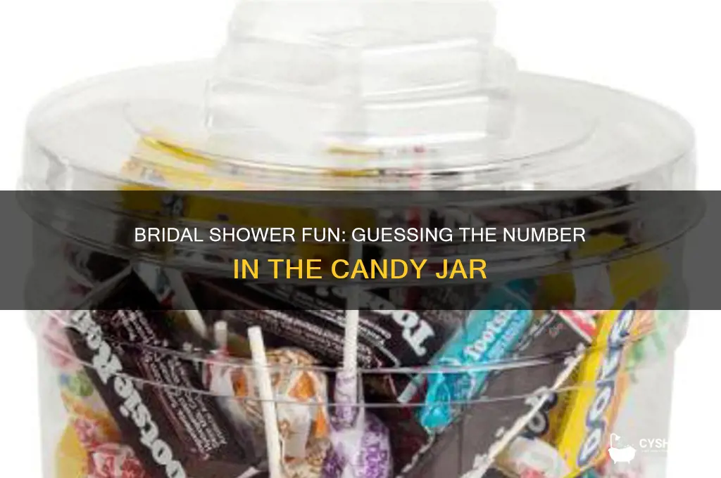 how many in jar bridal shower