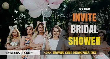 Bridal Shower Guest List: How Many Invites Are Just Right?