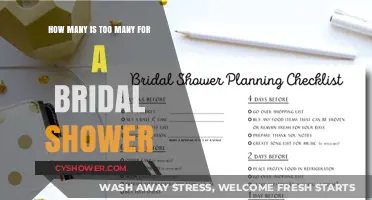 Finding the Perfect Guest List Size for Your Bridal Shower