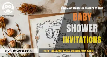 Planning Ahead: The Ideal Timeline for Baby Shower Invitations