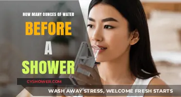 Pre-Shower Hydration: How Many Ounces of Water Should You Drink?