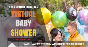 Virtual Baby Shower Guest List: How Many to Invite?