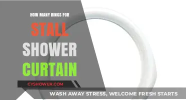Choosing the Right Number of Rings for Your Stall Shower Curtain