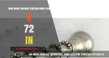 Choosing the Right Number of Shower Curtain Rings for a 72-Inch Rod