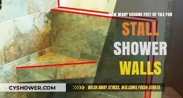 Calculating Tile Square Footage for Stall Shower Walls: A Guide