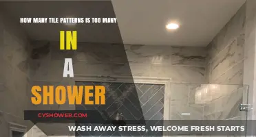 Balancing Shower Tile Patterns: When Does Variety Become Overwhelming?