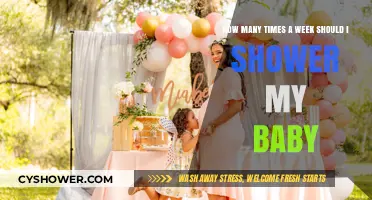 Bath Time Bliss: A Guide to Baby Shower Frequency