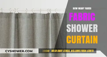 Choosing the Right Fabric Shower Curtain: Yardage Guide for Perfect Fit