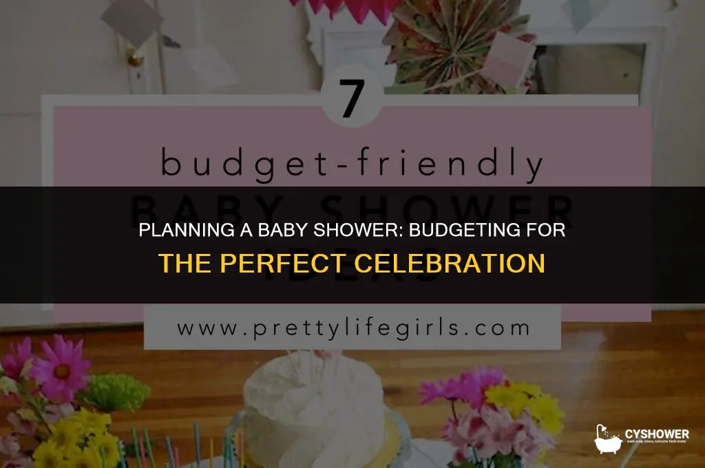 how much a baby shower cost