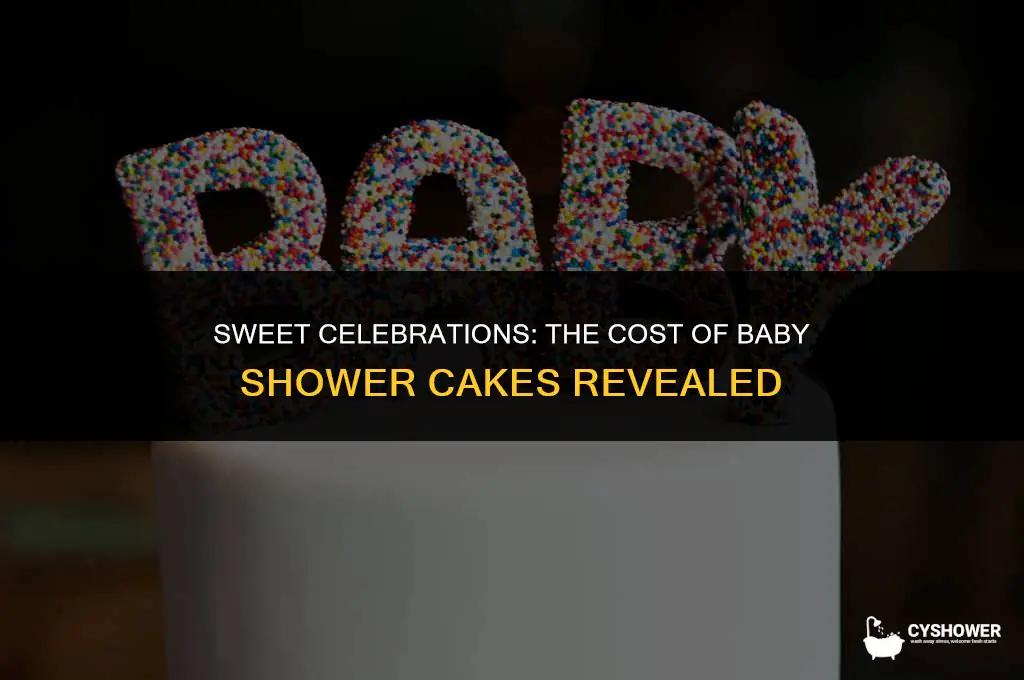 how much are baby shower cakes