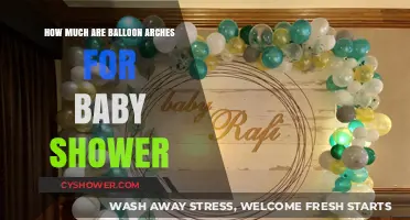 Elevate Your Baby Shower with Stunning Balloon Arches: A Cost Guide