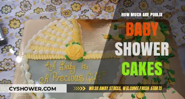 Sweet Celebrations: Pricing Publix Baby Shower Cakes for Your Special Day