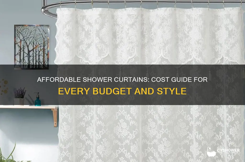 how much are shower curtains