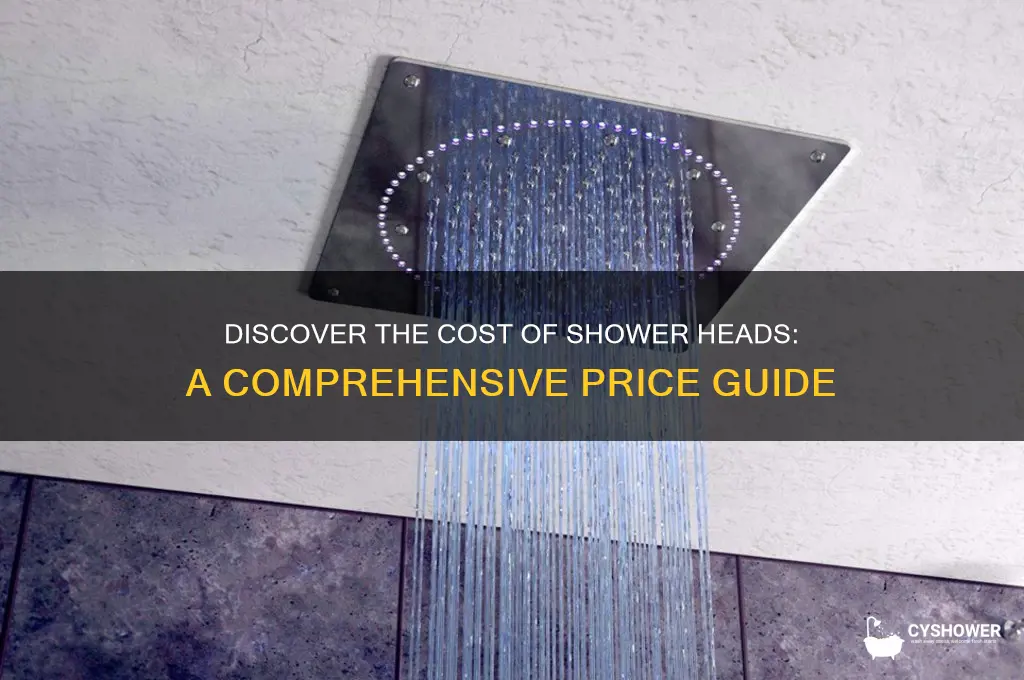 how much are shower heads