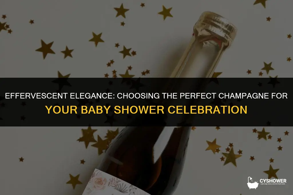how much champagne for baby shower