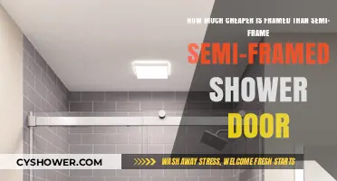 Framed vs. Semi-Framed Shower Doors: Cost Comparison Guide