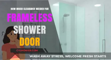 Frameless Shower Door Clearance: Essential Measurements for a Perfect Fit