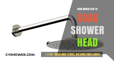 Effective CLR Soaking Tips for a Spotless Shower Head