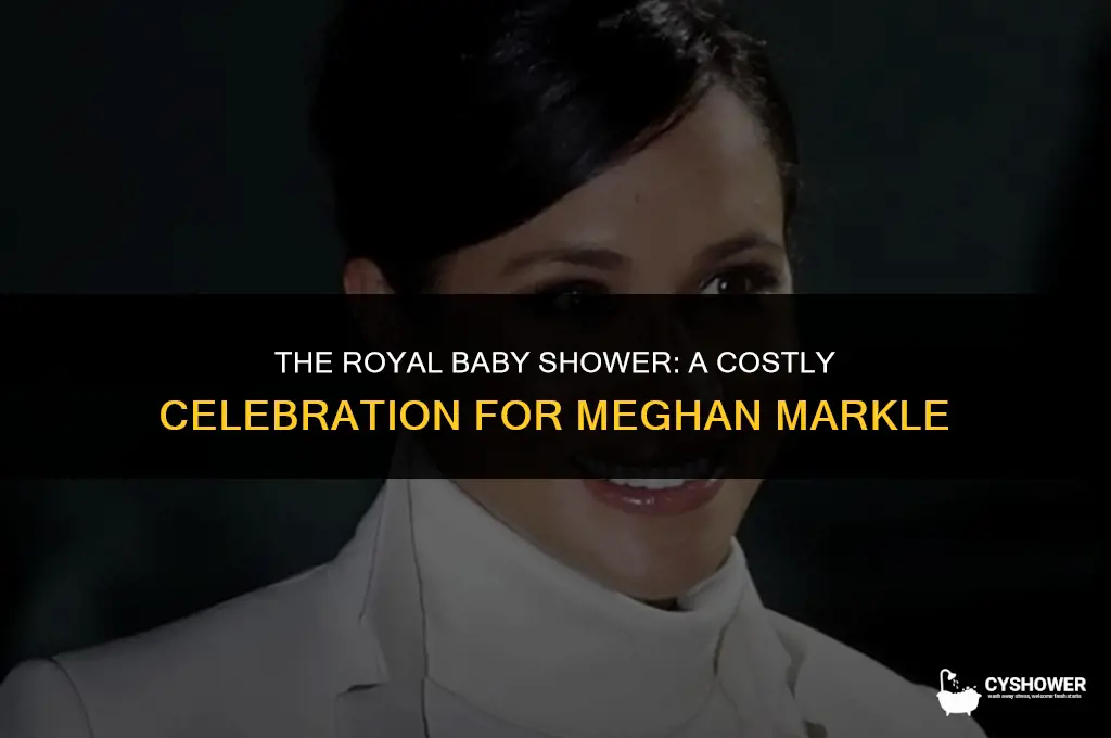 how much did meghan markle baby shower cost
