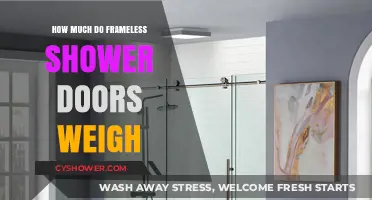 Frameless Shower Door Weight: What to Expect Before Installation