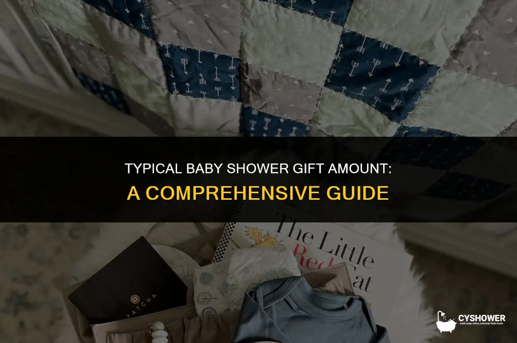 how much do you normally give for baby shower