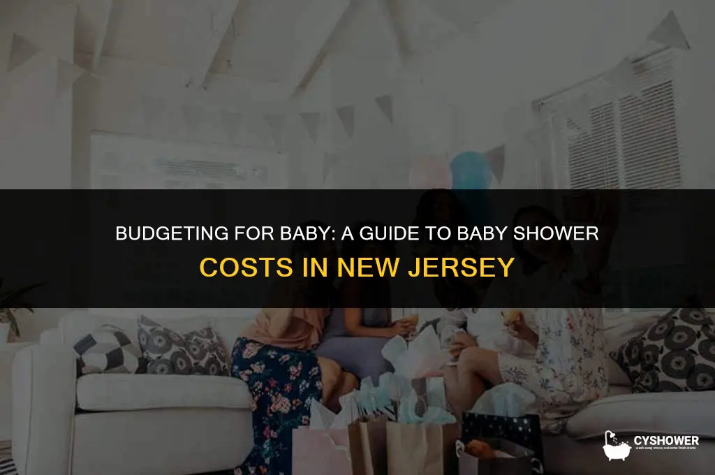 how much does a baby shower cost in nj