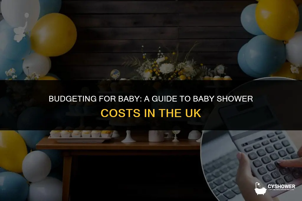 how much does a baby shower cost uk
