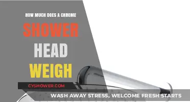 Chrome Shower Head Weight: A Comprehensive Guide to Its Mass