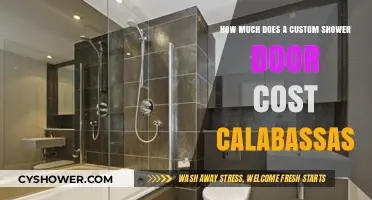 Custom Shower Door Costs in Calabasas: What to Expect