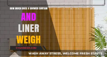 Shower Curtain and Liner Weight: What to Expect