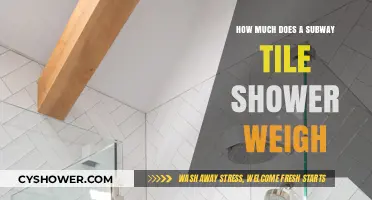 Subway Tile Shower Weight: Factors, Calculations, and Installation Tips