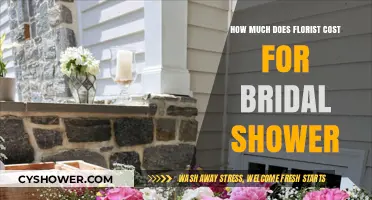 Bridal Shower Florist Costs: Budgeting for Beautiful Floral Decorations