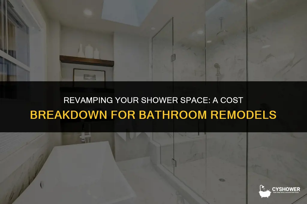 how much does it cost to remodel a bathroom shower