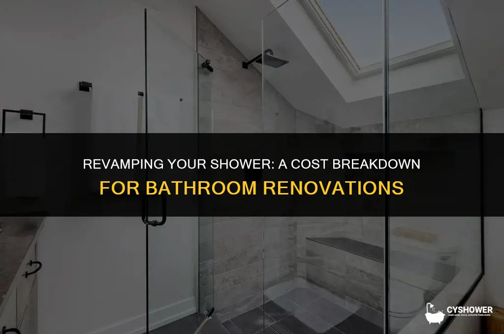 how much does it cost to replace a bathroom shower
