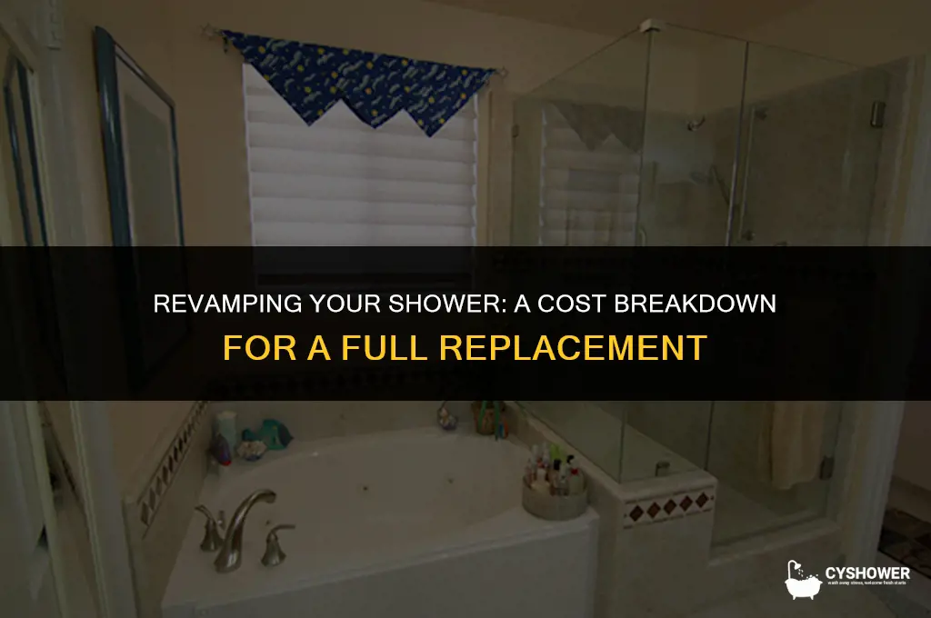 how much does it cost to replace a whole shower