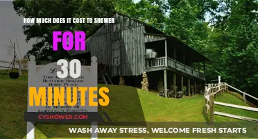 The Cost of a 30-Minute Shower: A Comprehensive Breakdown