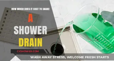 Snaking a Shower Drain: Understanding the Cost and Factors Involved