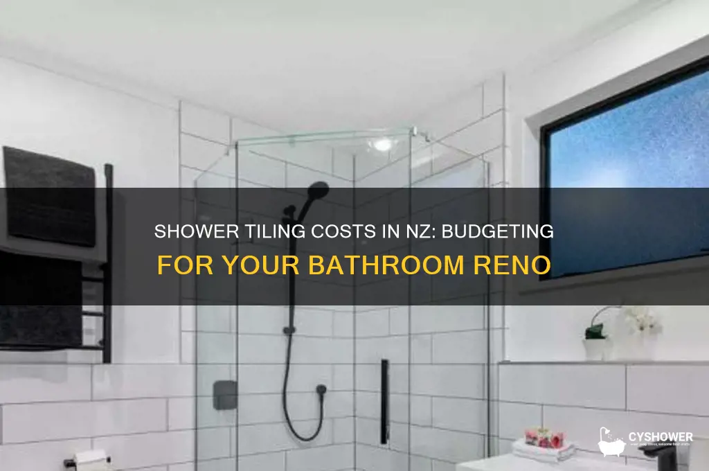 how much does it cost to tile a shower nz