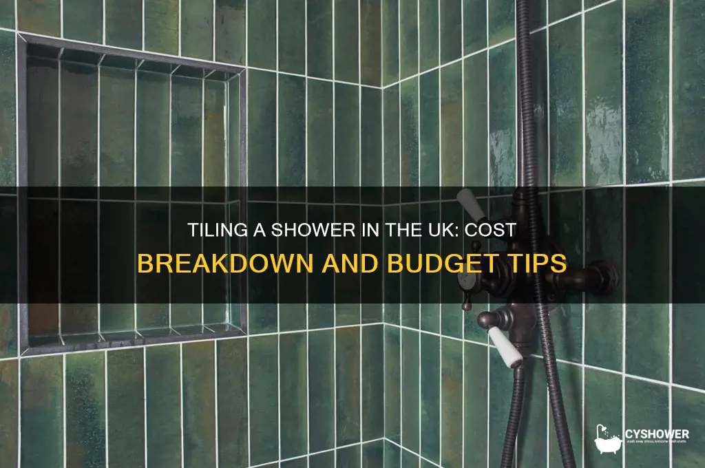 how much does it cost to tile a shower uk