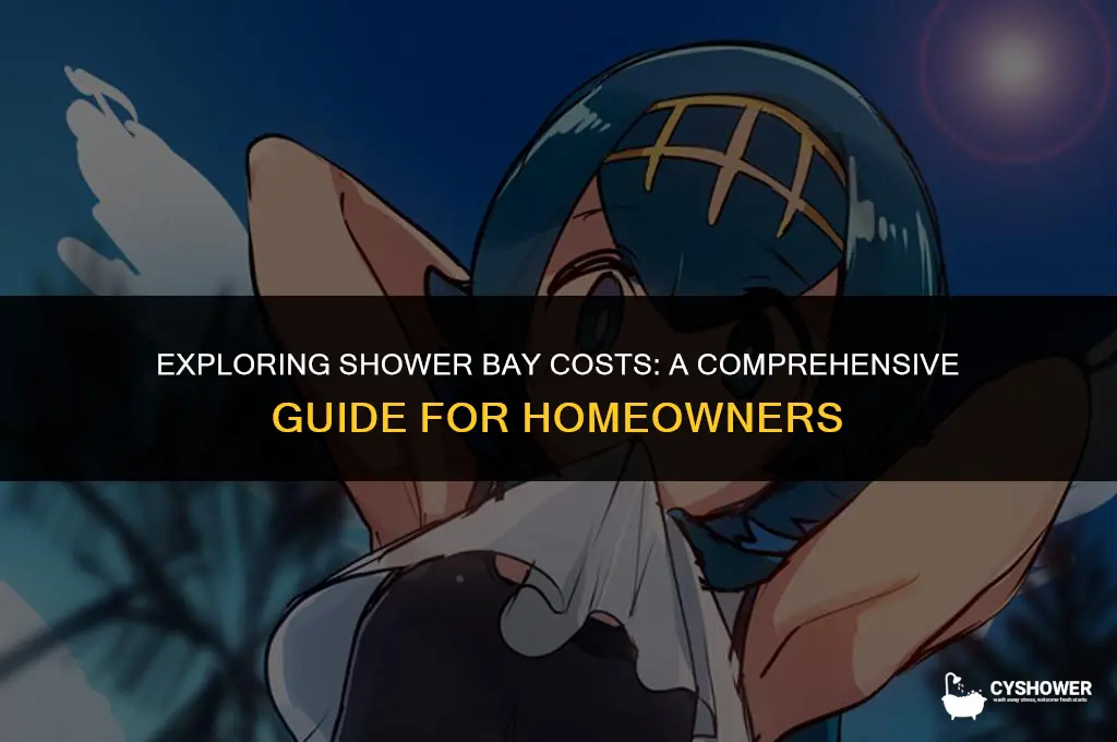 how much does shower bay cost