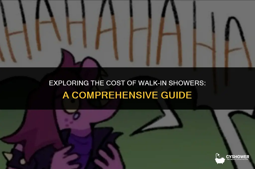 how much does the average walk-in shower cost