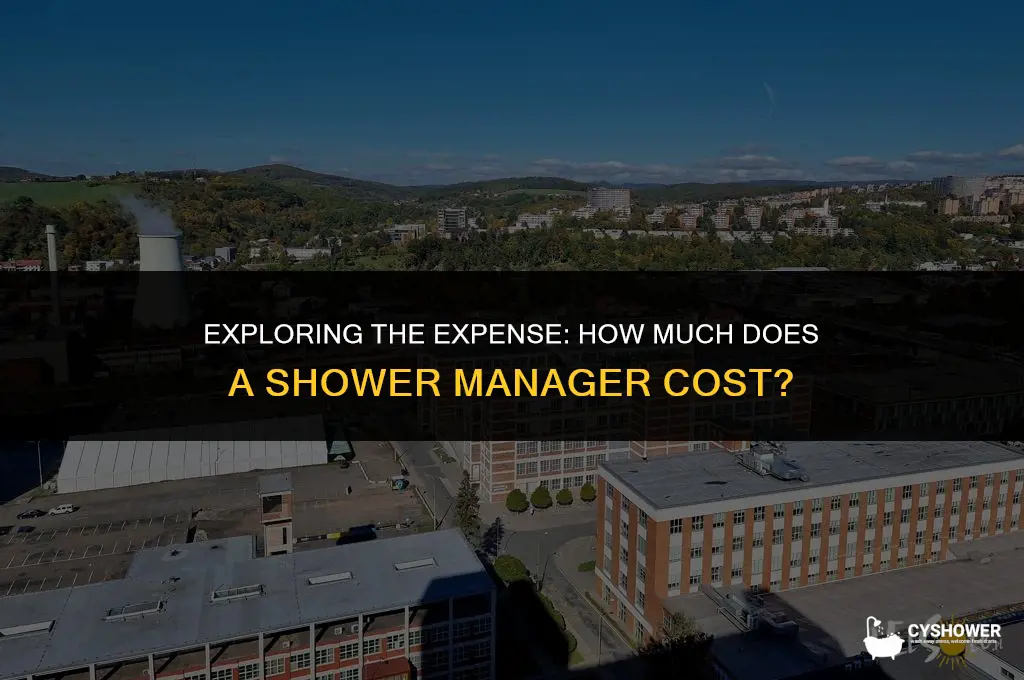 how much does the shower manager cost