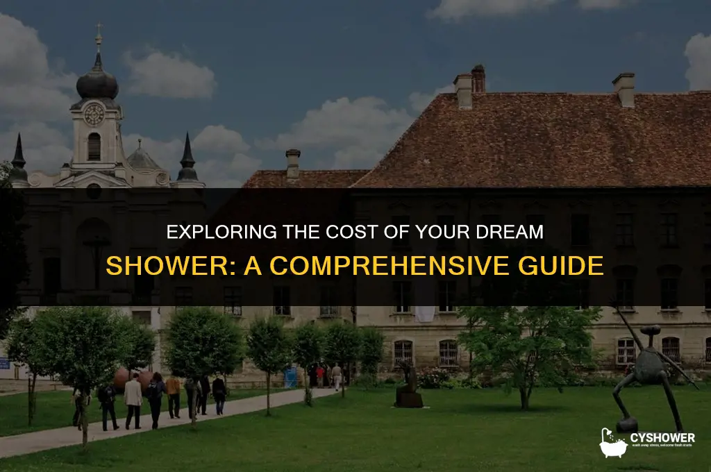 how much does the shower