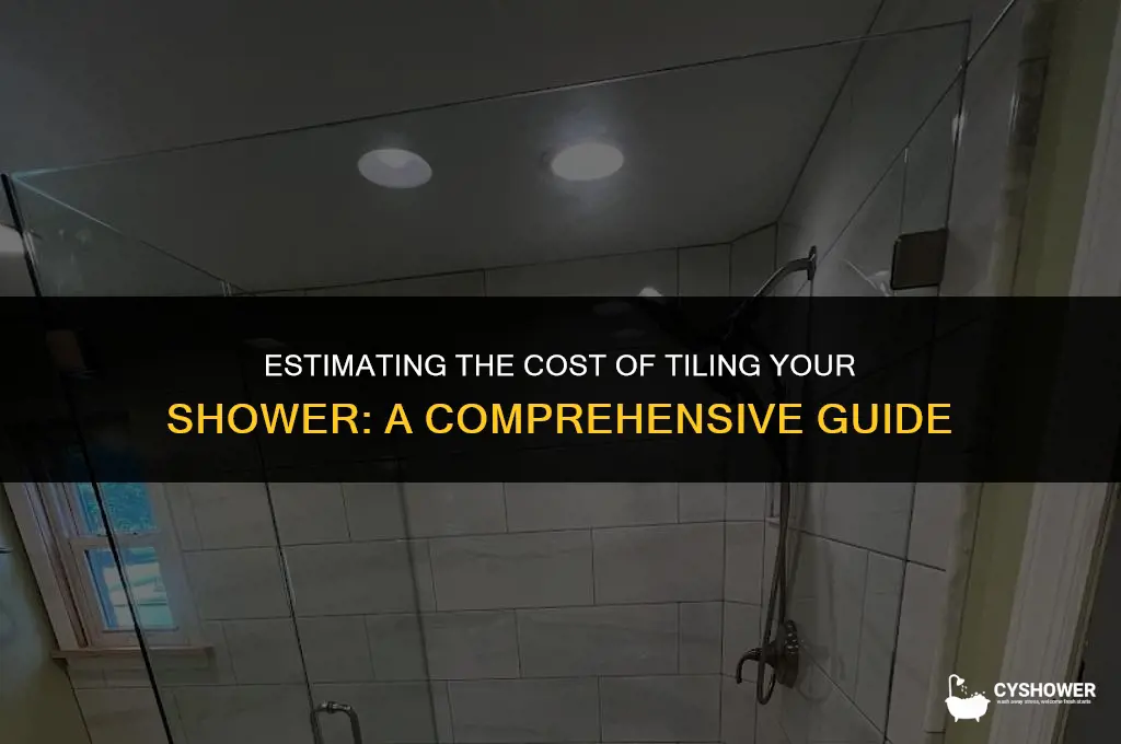 how much does tiling a shower cost