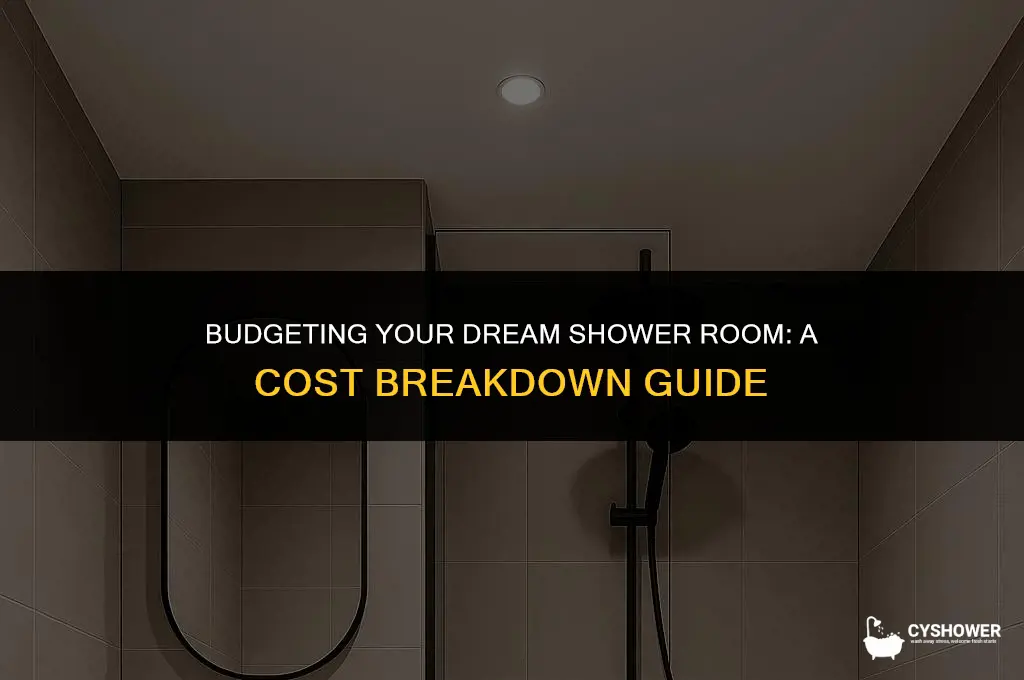 how much dose it cost to build a shower room