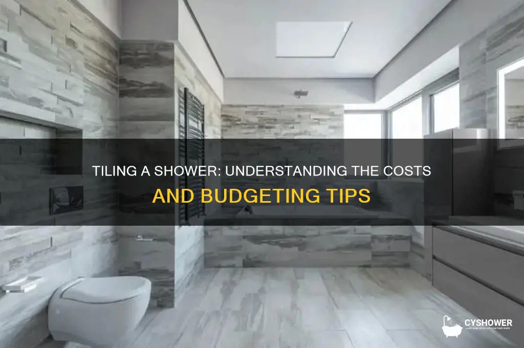 how much doyit cost to tile a shower