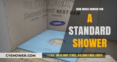 Estimating Durock Needs for a Standard Shower Installation